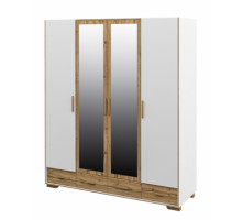 Шкаф для одежды четырехстворчатый Сканди МН-036-34