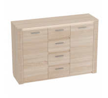 Широкий комод 1400 Элана, цвет Бодега белая