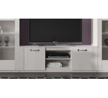 Тумба под телевизор для гостиной Элана, цвет Бодега белая