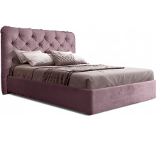 Двуспальная кровать с подъемным механизмом BOGEMIA (лаванда)