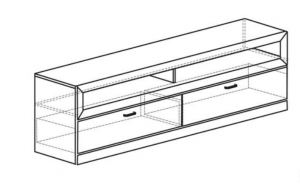 Тумба под ТВ в гостиную Урбан 926